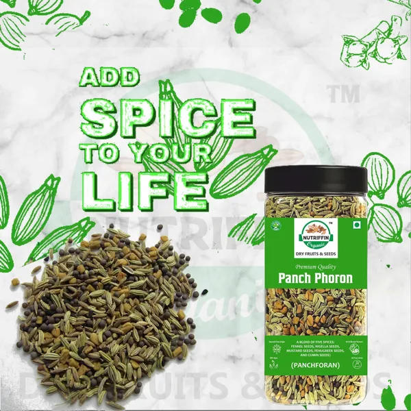 Nutriffin_Organic_Panch_Phoron_Whole_Mix_Spices_|Authentic_Masala_|_Five_Spice_Mix