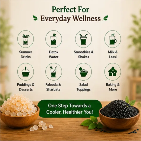 Gond_Katira_Pure_(Edible_Gum)_And_Basil_Seeds_(Tulsi/Sabja_Seeds)_|_Combo_Dried_Gum