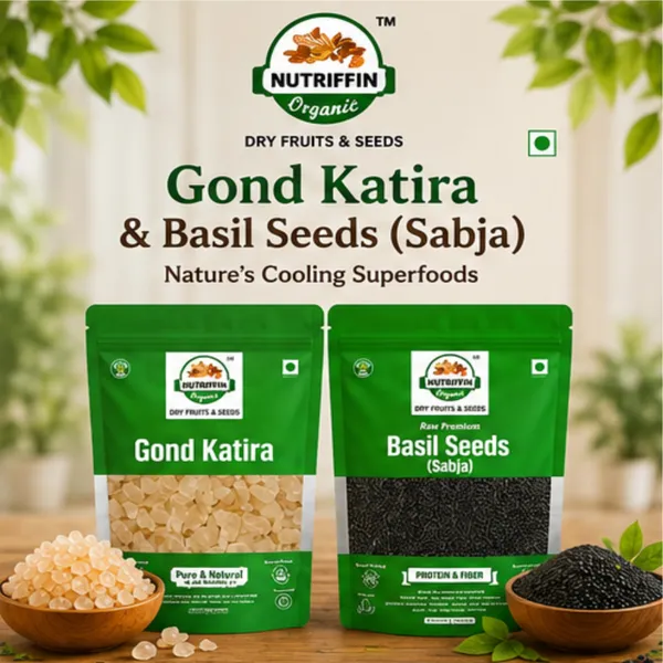 Gond_Katira_Pure_(Edible_Gum)_And_Basil_Seeds_(Tulsi/Sabja_Seeds)_|_Combo_Dried_Gum