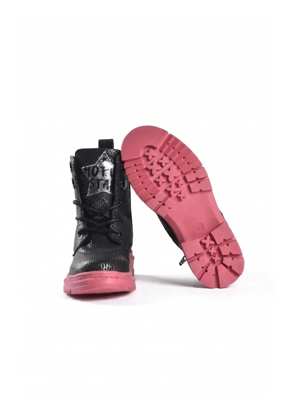 Rock_Star_Black_Silver_Grid_Boots