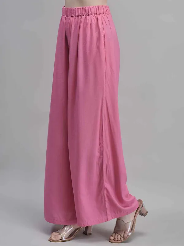 Pink_Rayon_Embroidered_Co_Ord_Set_For_Women