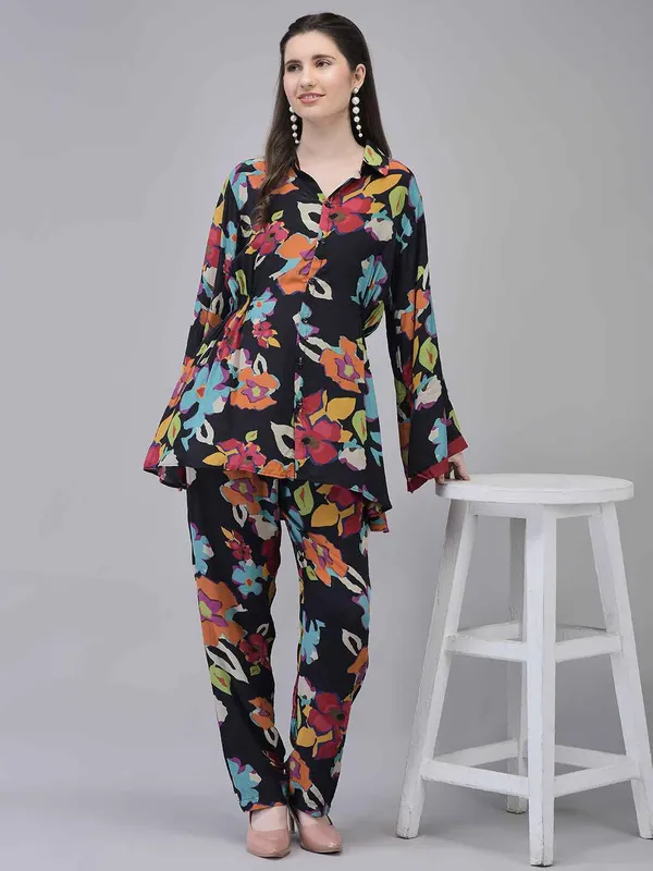 Black_Fiona_Silk_Floral_Printed_Co_Ord_Set_For_Women