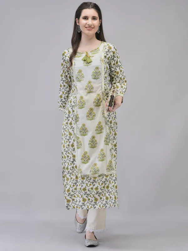 Light_Green_Cotton_Straight_Kurta_For_Women