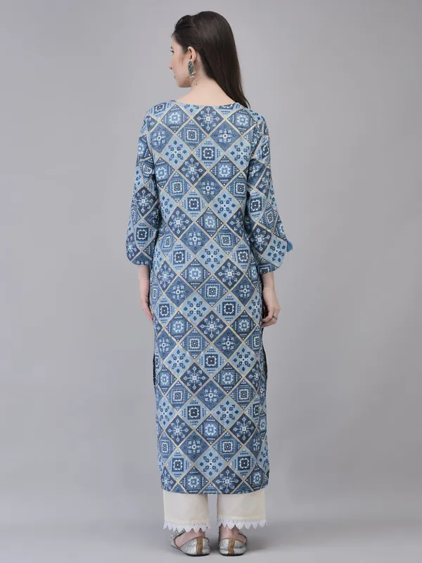 Sky_Blue_Cotton_Ethnic_Motif_Printed_Straight_Kurta_For_Women