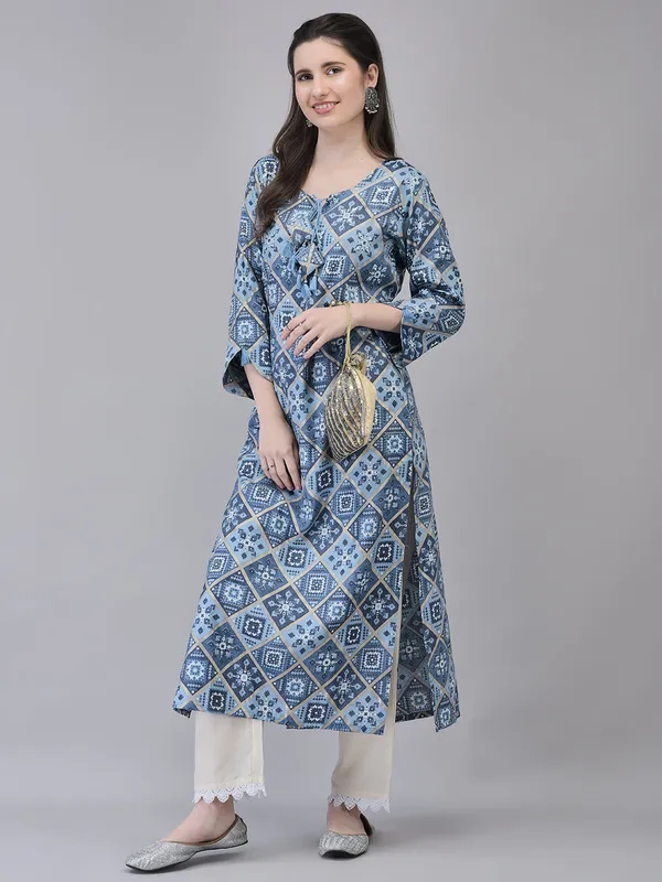 Sky_Blue_Cotton_Ethnic_Motif_Printed_Straight_Kurta_For_Women