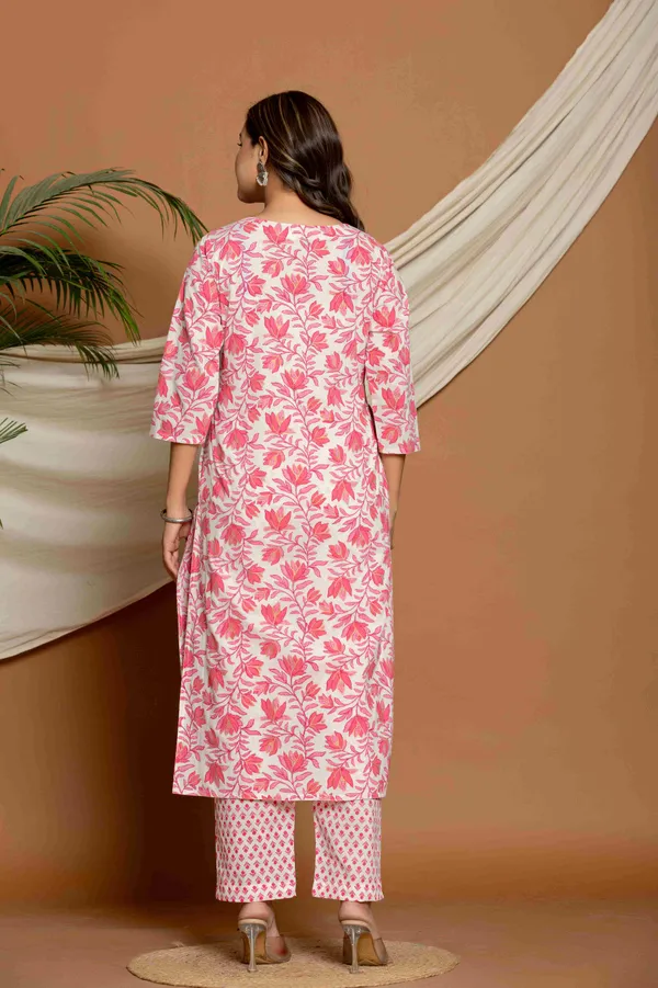 Pink_Cotton_Printed_Straight_Kurta_Pant_Dupatta_Set_For_Women