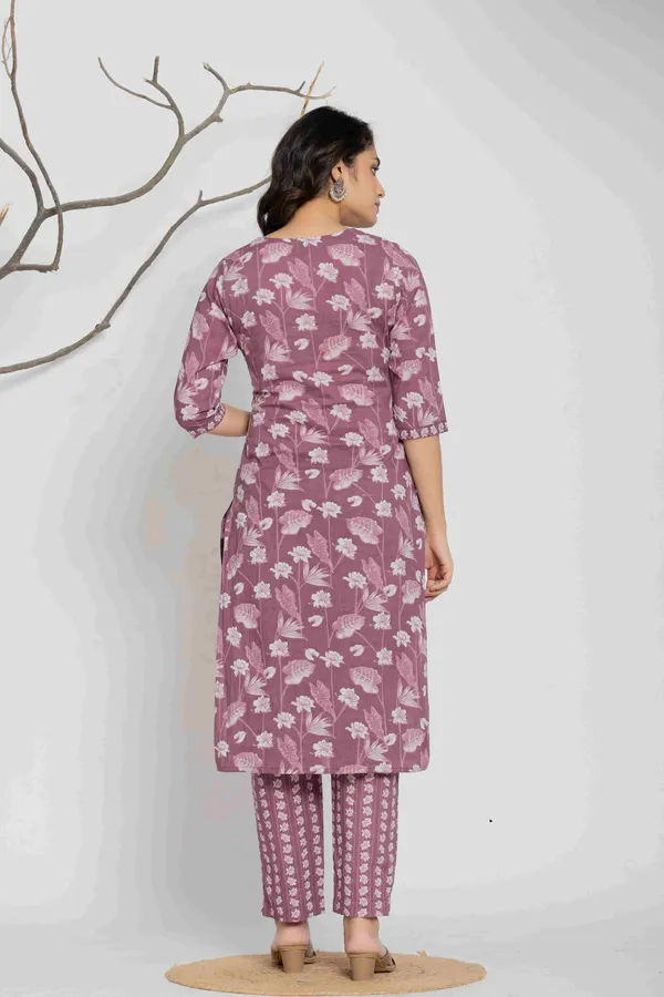 Purple_Cotton_Straight_Floral_Printed_Kurta_Suit_Set_For_Women