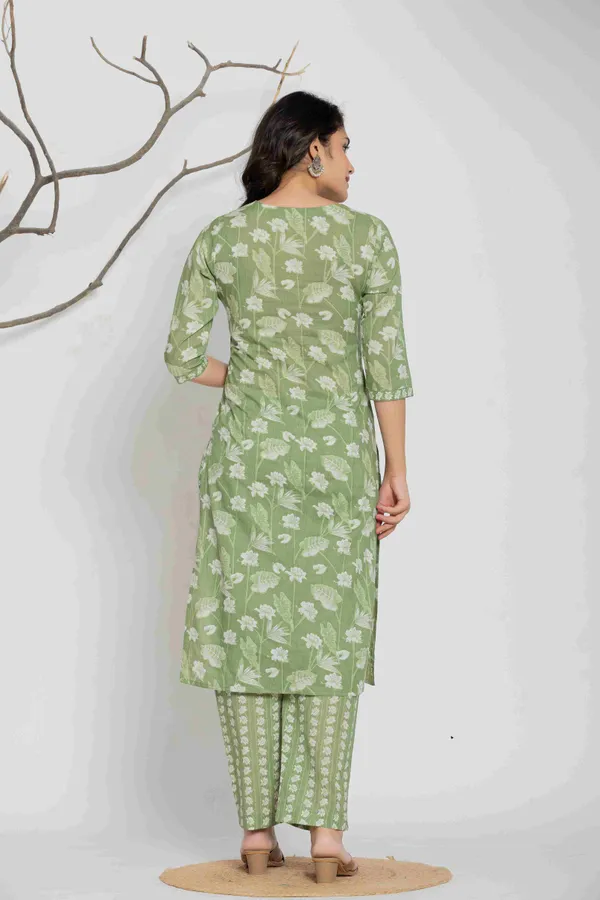 Green_Cotton_Straight_Kurta_Suit_Set_With_Pants_Dupatta_For_Women