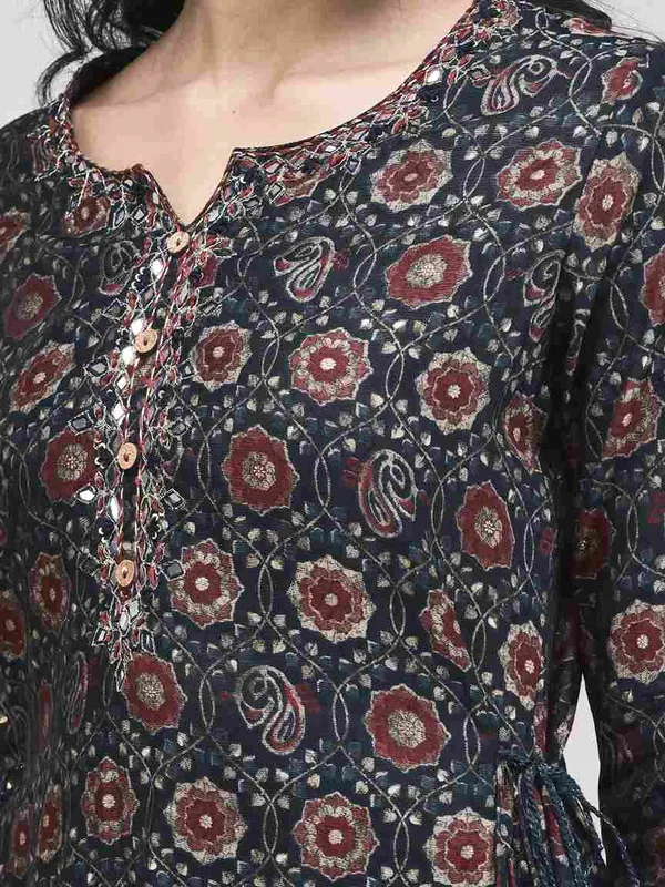 Dark_Blue_Modal_Flared_Printed_Suit_Set_For_Women