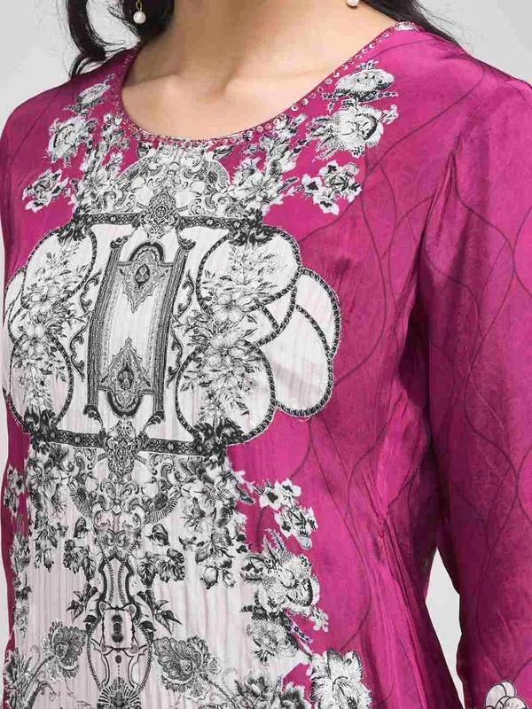 Hot_Pink_Crepe_Printed_Straight_Kurta_Suit_Set_For_Women