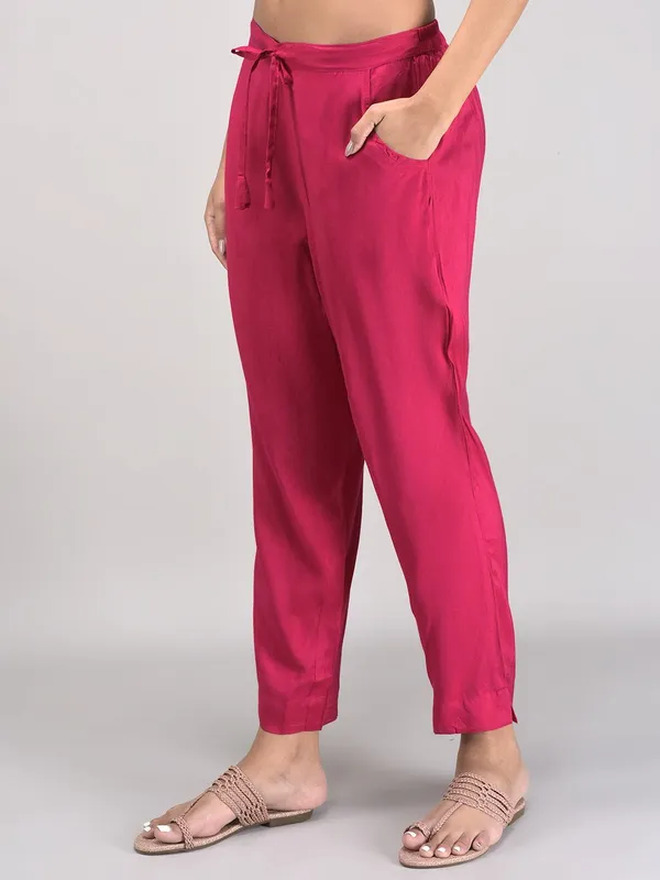 Pink_Modal_Floral_Printed_Straight_Kurta_Suit_Set_With_Pants_Dupatta_For_Women
