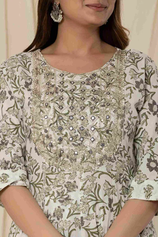Olive_Green_Cotton_Printed_Flared_Suit_Set_For_Women
