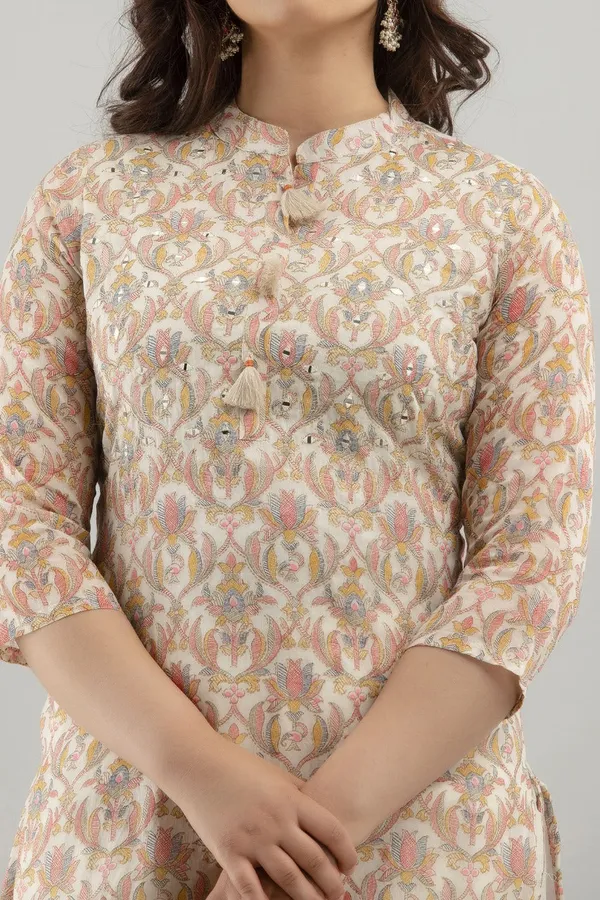 Off_White_Mulmul_Cotton_Printed_Straight_Kurta_Pant_Dupatta_Set_For_Women