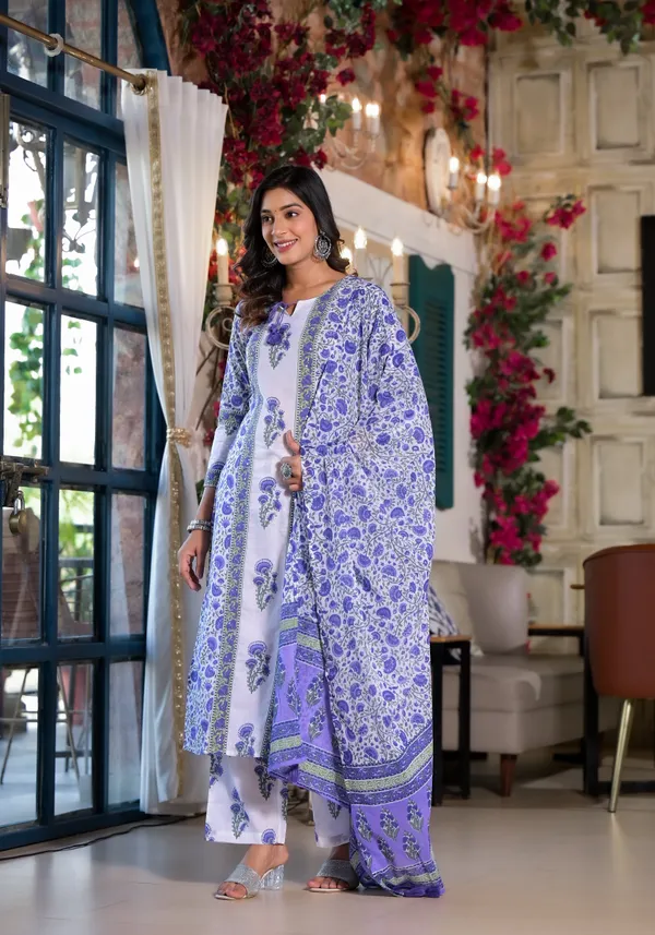 Lavender_Cotton_Floral_Printed_Straight_Suit_Set_For_Women