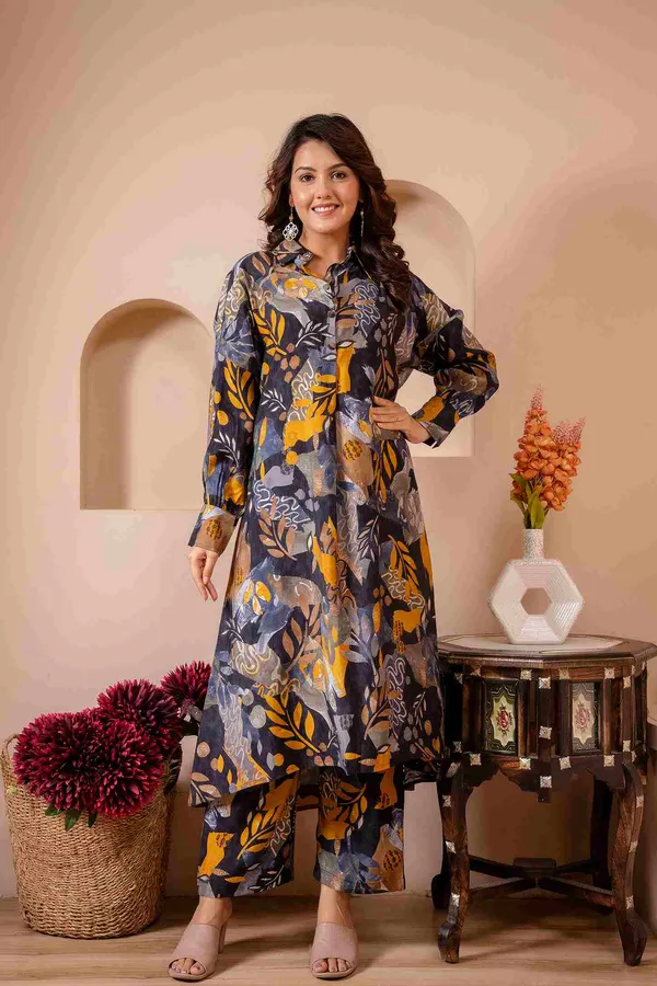 Blue_Yellow_Muslin_Botanical_Printed_Co_Ord_Set_For_Women