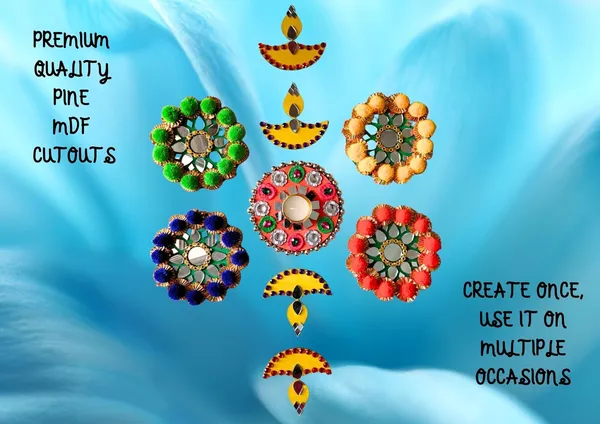 MDF_Rangoli_Craft_Kit