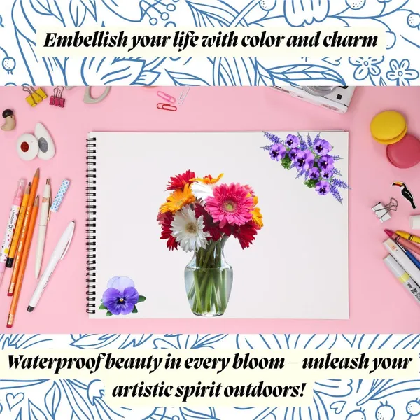 Flower_Theme_Stickers