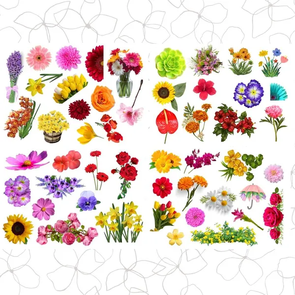 Flower_Theme_Stickers