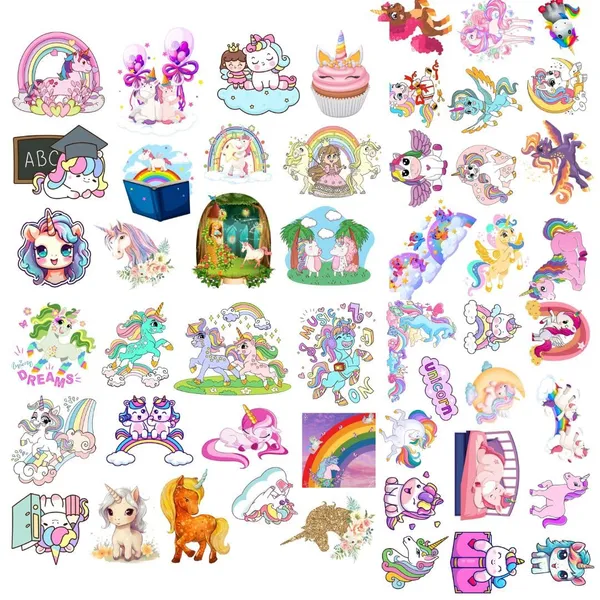 Unicorn_Theme_Stickers