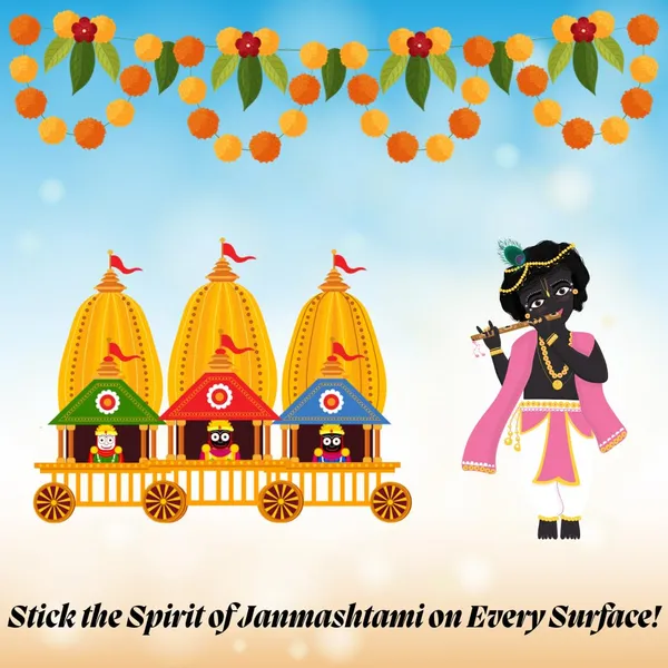 Krishna_Theme_Stickers