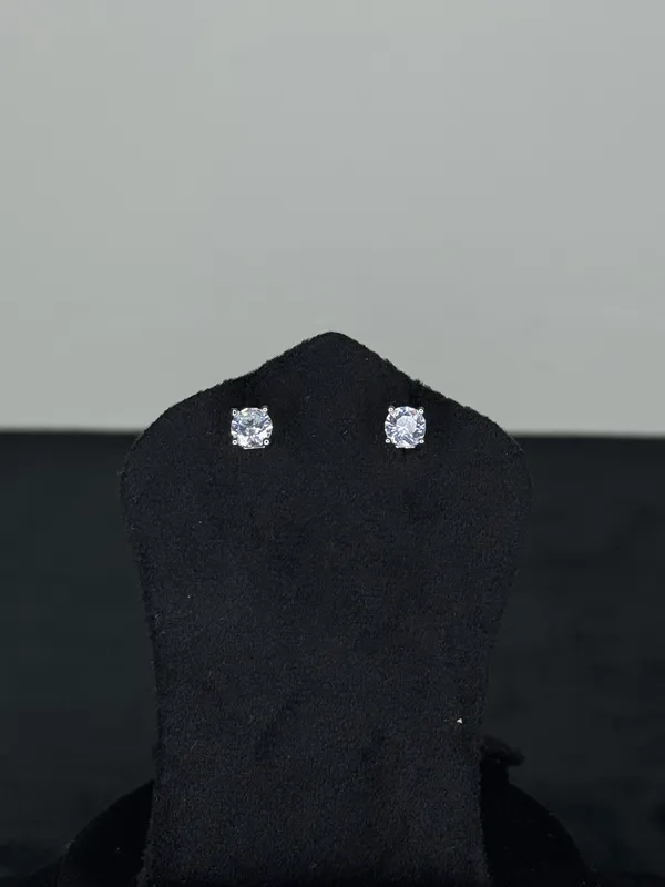 Sterling_Square_Gemstone_Stud_Earrings_For_Women