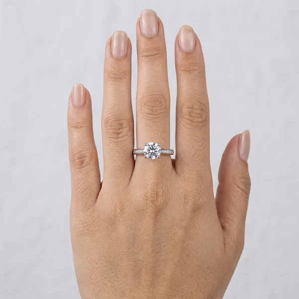 Sterling__Pav�_Band_Engagement_Ring_For_Women