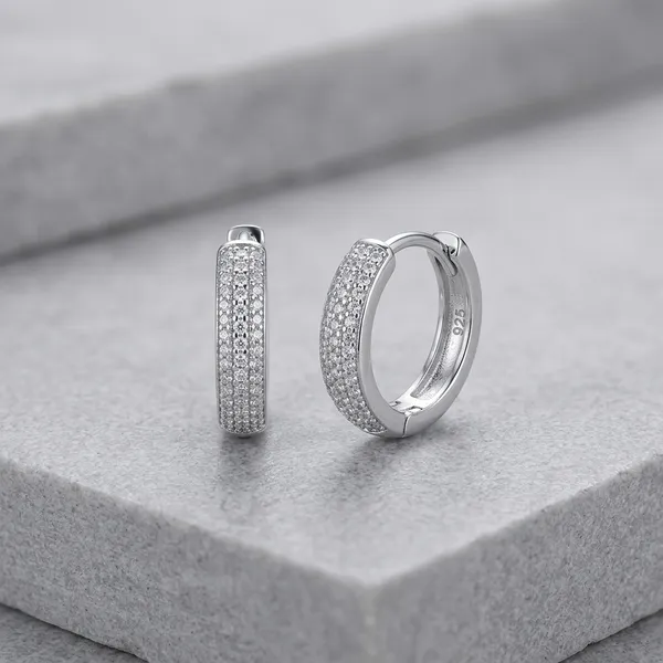 Sterling_Micro_Pave_Cubic_Zirconia_Huggie_Hoop_Earrings_For_Women