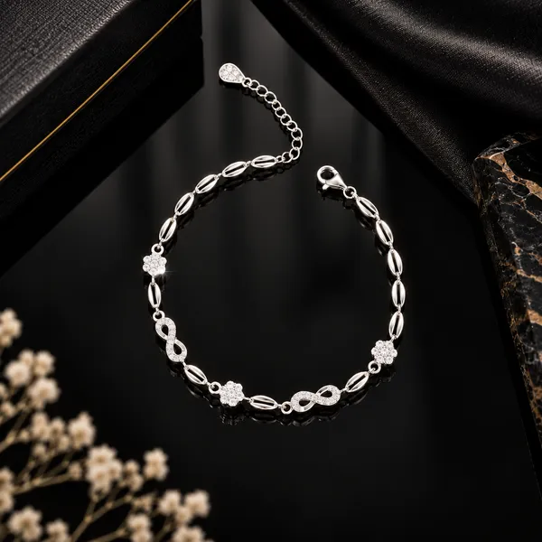 Sterling_Silver_Beaded_Chain_Bracelet_For_Women