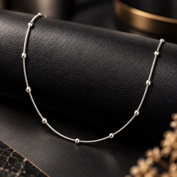Sterling_Silver_Beaded_Chain_Necklace_For_Women