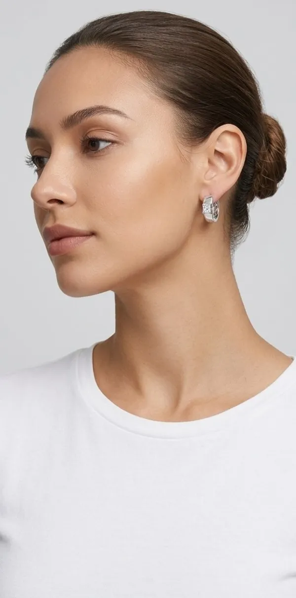 Sterling_Hoop_Earrings_For_Women