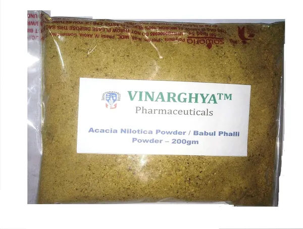 Vinarghya_–_Acacia_Nilotica_Powder/_Babul_Phalli_Powder/_Babool_Phalli/_Babul_Falli/_Keekar_Phali/_Vachellia_Nilotica_–_200G