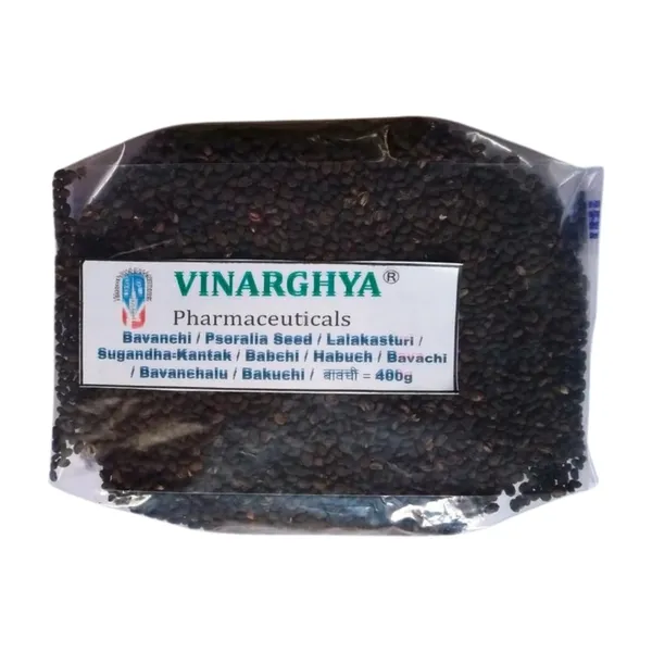 Vinarghya_Bavanchi/_Psoralia_Seed/_Lalakasturi/_Sugandha-Kantak/_Babchi/_Habuch/_Bavachi/_Bavanchalu/_Bakuchi,_400_Gram