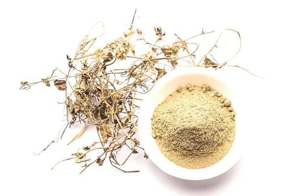 Vinarghya_–_Bhringraj_Powder/_Bhrungraj/_Bhangra/_Bhringaraj/_Kehraj/_Babri/_False_Daisy/_Eclipta/_Kesharaj/_Kesarda/_Garga/_Maka/_Kesuria/_Tekaraja_–_100G