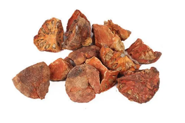 Vinarghya_–_Belgiri_Dry/_Natural_Wood_Apple/_Beal_Fruit/_Bel_Giri/_Bail_Phal/_Aegle_Marmelos/_Vael/_Bela/_Bilva/_Bill/_Bilum/_Koovalam/_Baela/_Vilvam/_Maredu_–_100G