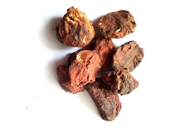 Vinarghya_–_Belgiri_Dry/_Natural_Wood_Apple/_Beal_Fruit/_Bel_Giri/_Bail_Phal/_Aegle_Marmelos/_Vael/_Bela/_Bilva/_Bill/_Bilum/_Koovalam/_Baela/_Vilvam/_Maredu_–_100G