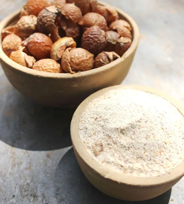 Vinarghya_–_Ritha_Powder/_Reetha/_Areetha_Churna/_Soap_Nut/_Kunkudukai/_Sapindus_Mukorossi/_रीठा_–_200G