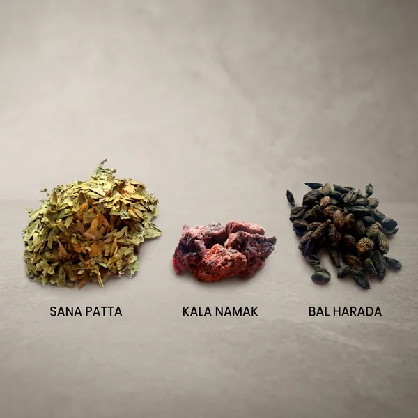 Vinarghya_–_Combo_Pack_For_Pet_Saf/_Pet_Safa_Churna/_Kayam_Churna_–_Senna_Leaf_+_Bal_Harada_+_Black_Salt_–_30G_Each
