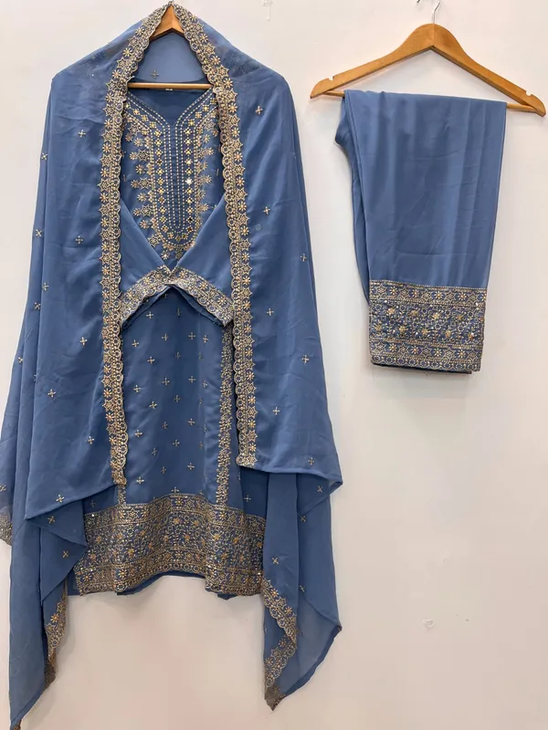 Festival_Special_Designer_Heavy_Embroidery_Sequence_Work_Top_Pant_With_Dupatta_Set_G_Blue
