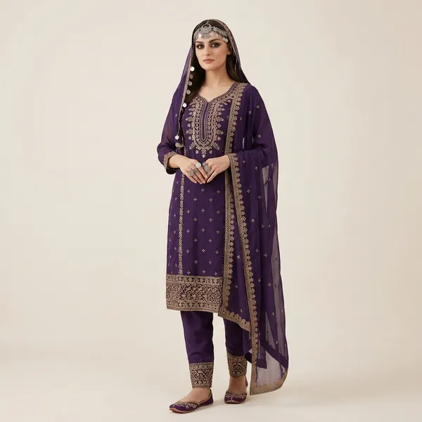 Festival_Special_Designer_Heavy_Embroidery_Sequence_Work_Top_Pant_With_Dupatta_Set_A7094C_Purple