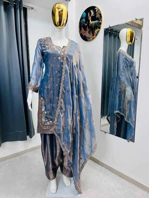 Heavy_Embroidery_Sequence_Work_Fendy_Fabric_Top_Farshi_Palazzo_And_Dupatta_Set