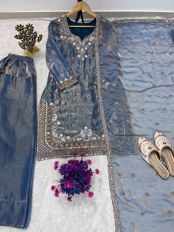 Heavy_Embroidery_Sequence_Work_Fendy_Fabric_Top_Farshi_Palazzo_And_Dupatta_Set