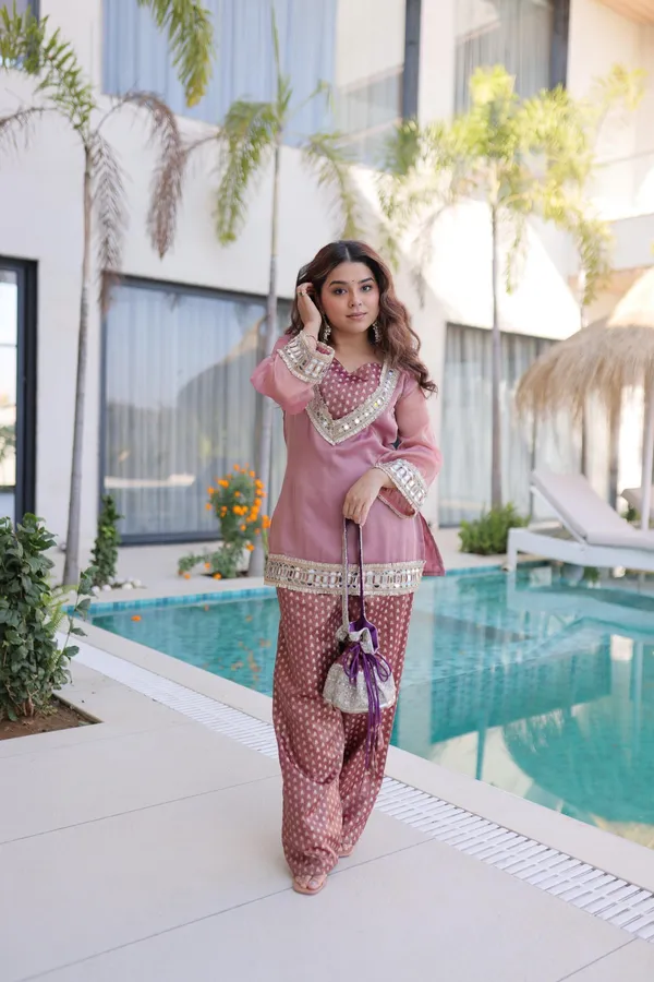 Women's_Dusty_Rose_Salasa_Mirror_Work_Top_Pant_with_Batwa_Set_Designer_Readymade_Ethnic_Wear