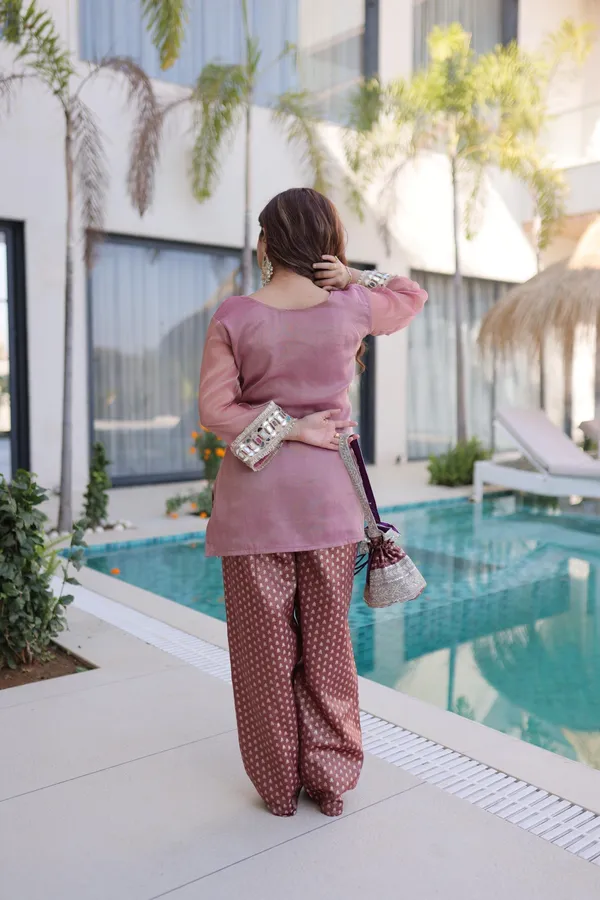 Women's_Dusty_Rose_Salasa_Mirror_Work_Top_Pant_with_Batwa_Set_Designer_Readymade_Ethnic_Wear