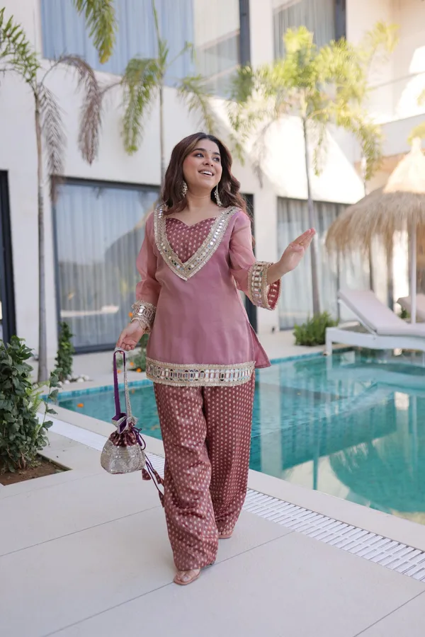 Women's_Dusty_Rose_Salasa_Mirror_Work_Top_Pant_with_Batwa_Set_Designer_Readymade_Ethnic_Wear