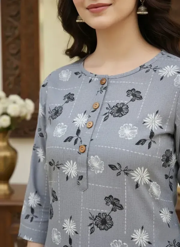 Grey_Cotton_Premium_Kurti_For_Women