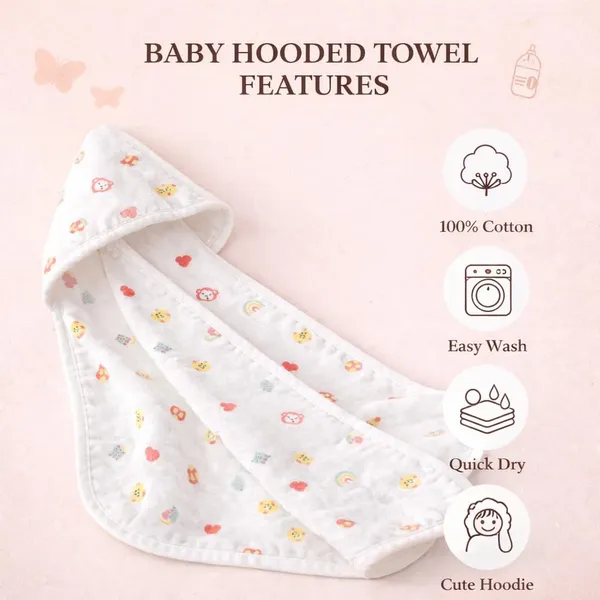 Pack_Of_2_Muslin_Hooded_Towel_For_Babies