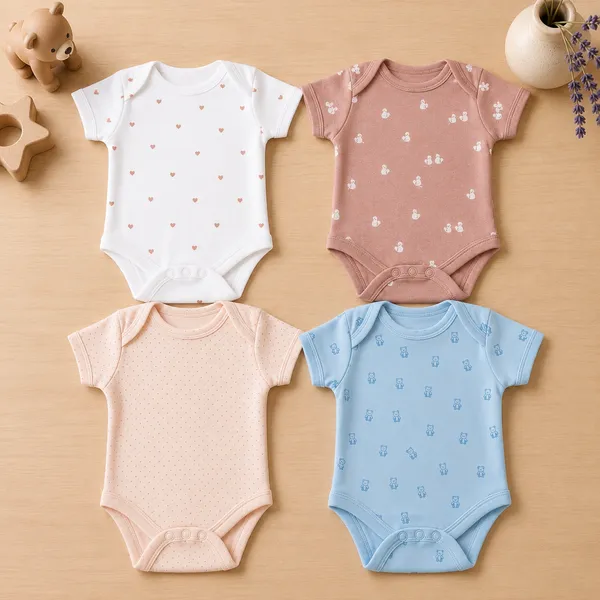 Baby_Bodysuits_-_Onesies_(Pack_of_4)