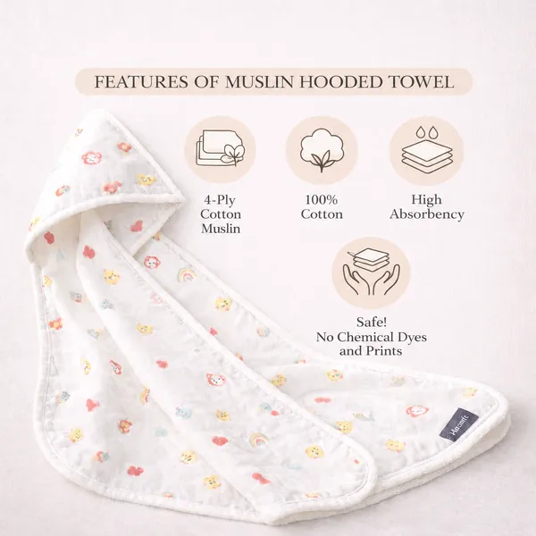 Pack_Of_2_Muslin_Hooded_Towel_For_Babies