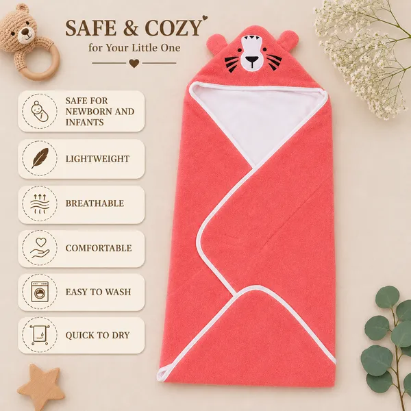 3_Layered_Hooded_Towel_with_Soft_Foam_Padding_-_Terry_Cotton_Fabric