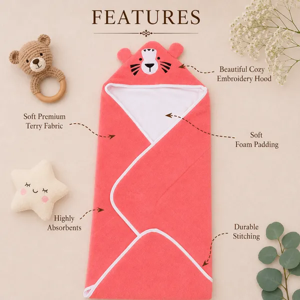 3_Layered_Hooded_Towel_with_Soft_Foam_Padding_-_Terry_Cotton_Fabric